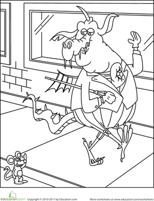 Color the Dapper Dragon