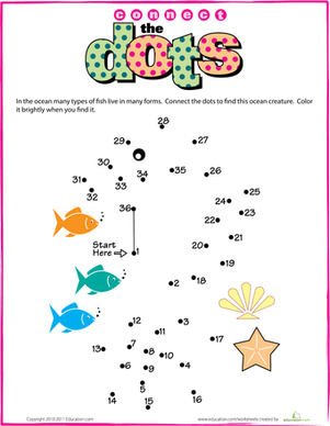 Connect the Dots: Seahorse