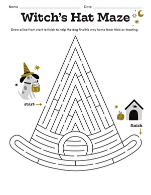 Witch's Hat Maze