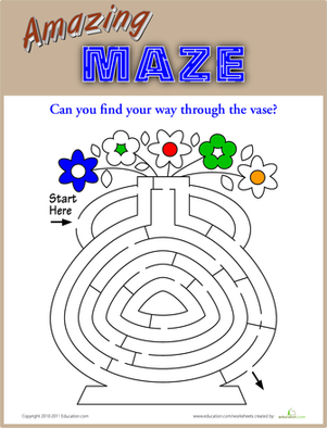 Amazing Maze: Vase