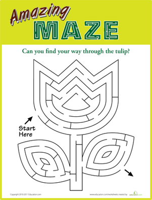 Amazing Maze: Tulip