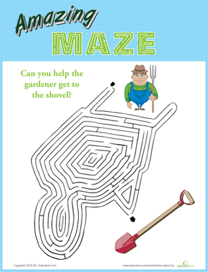 Amazing Maze: Wheelbarrow