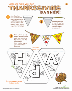 Thanksgiving Banner