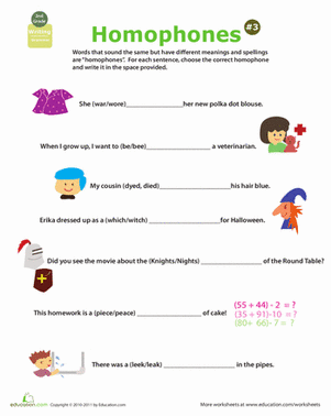 Get a Grip on Grammar: Homophones #11