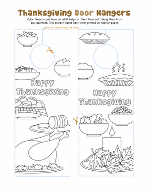 Thanksgiving Door Hangers