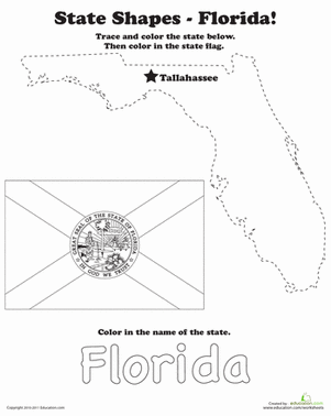 Trace the Outline of Florida