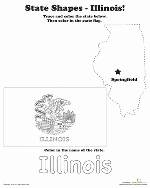 Trace the Outline of Illinois