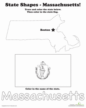 Trace the Outline of Massachusetts