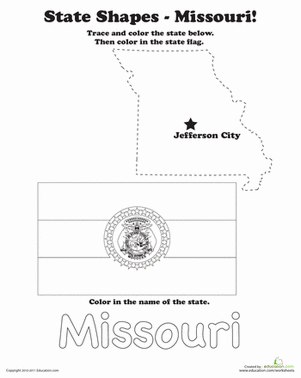 Trace the Outline of Missouri