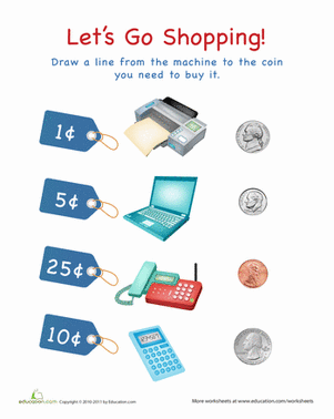 Let's Go Shopping!: Machines