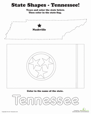 Trace the Outline of Tennessee