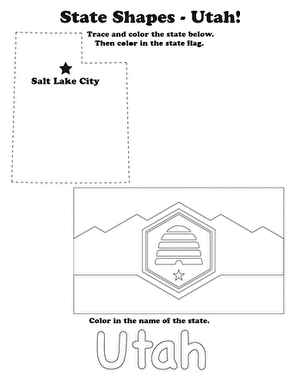Trace the Outline of Utah