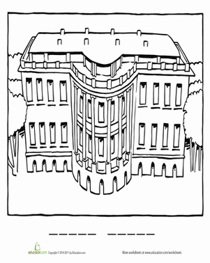 Color the White House