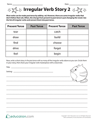 Irregular Verb Story 2