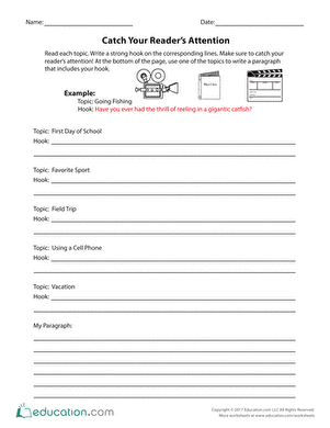 Catch Your Reader's Attention