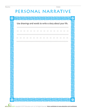 Mid-Year Assessment: Write a Personal Narrative