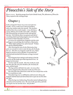 Pinocchio’s Side of the Story