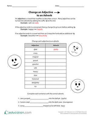 Change an Adjective