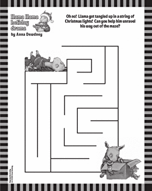 Llama Llama Maze