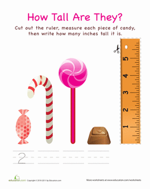 How Tall Are They: Candy!