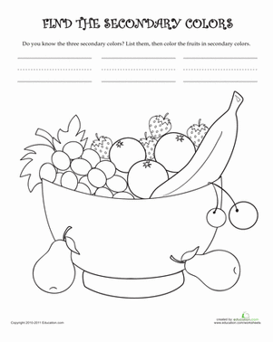 Learn the Secondary Colors