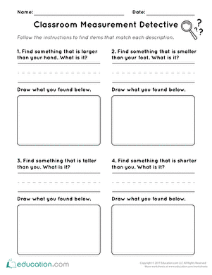 Classroom Measurement Detective