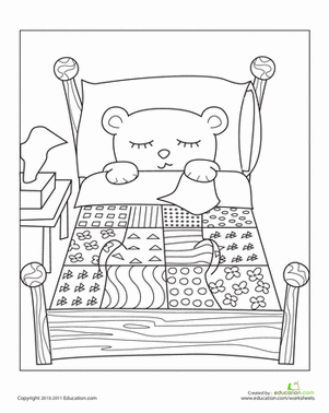Color the Sick Teddy