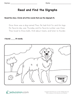 Read and Find the Digraphs