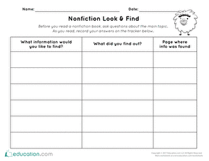 Nonfiction Look & Find