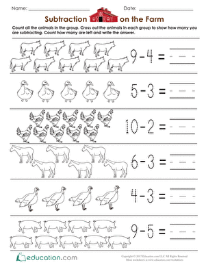 Subtraction on the Farm