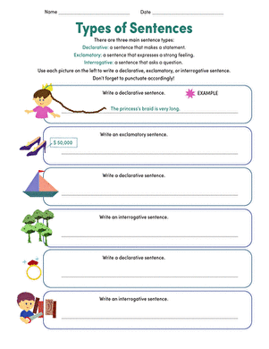 Get into Grammar: Types of Sentences