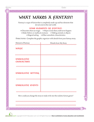 What Makes a Fantasy?