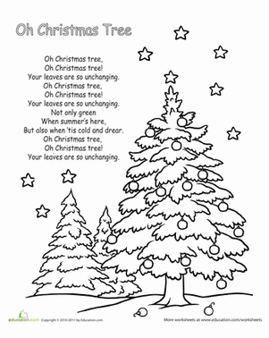 Oh Christmas Tree Lyrics