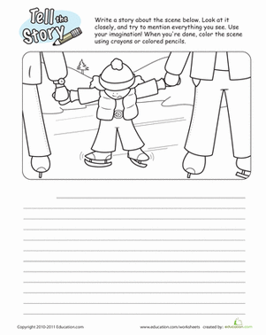 Ice Skating Story Starter