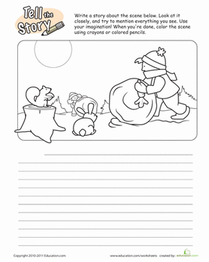 Winter Writing Activity