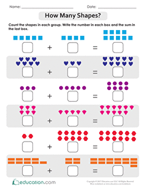 How Many Shapes?