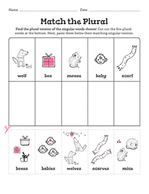 Match the Plural