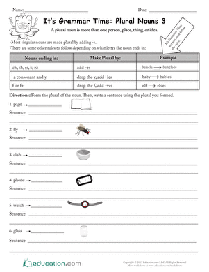 It’s Grammar Time: Plural Nouns 3