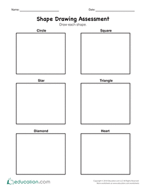 Shape Drawing Assessment