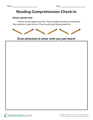 Reading Comprehension Check-In