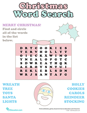 Christmas Word Search