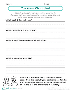 You Are a Character!