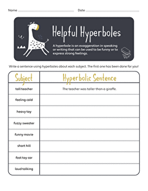 Helpful Hyperboles