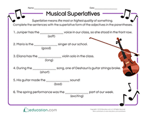Musical Superlatives