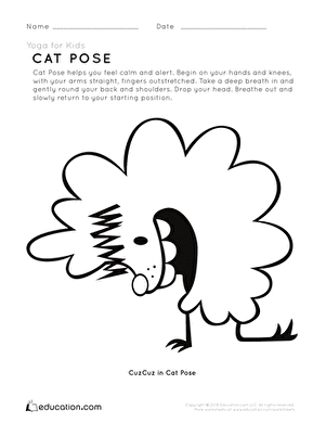 Yoga for Kids: Cat Pose