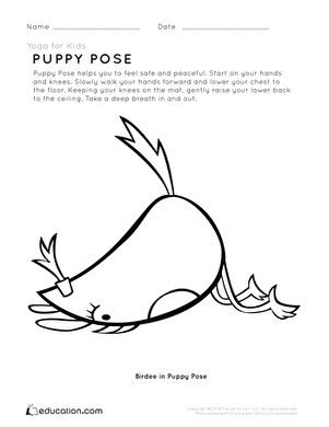 Yoga for Kids: Puppy Pose