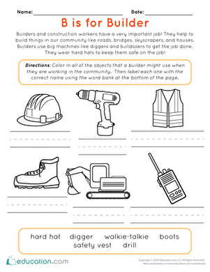 B is for Builder