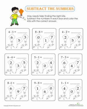 Subtract the Numbers with Max