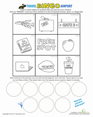 Airport Bingo