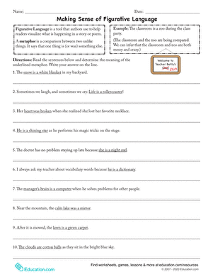 Making Sense of Figurative Language 3